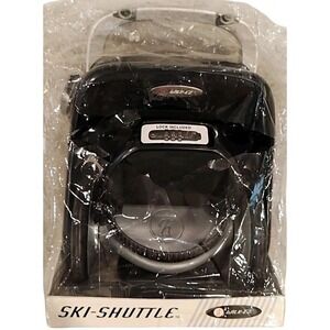 NIB Walk-EZ Ski-Shuttle Rolling Ski & Pole Carrier | Hard-to-Find Ski Transport